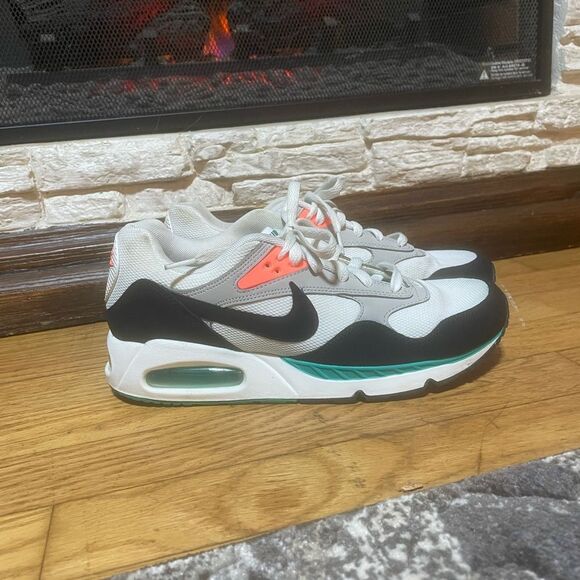 Nike Women's Sneakers - White, Black, Gray, Teal, and Orange - Picture 3 of 9